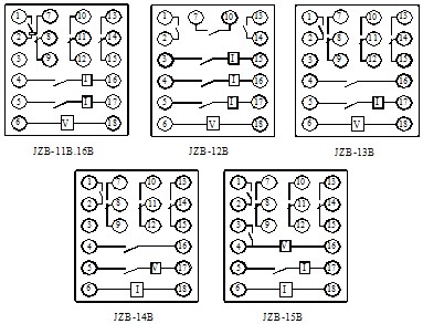 JZB-15B内部端子图