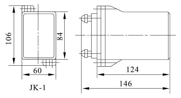 DZ-700/1420外形尺寸图