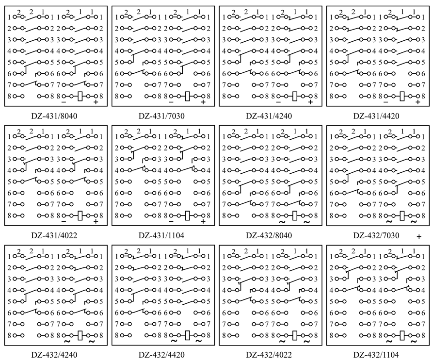 DZ-431/4420内部接线图