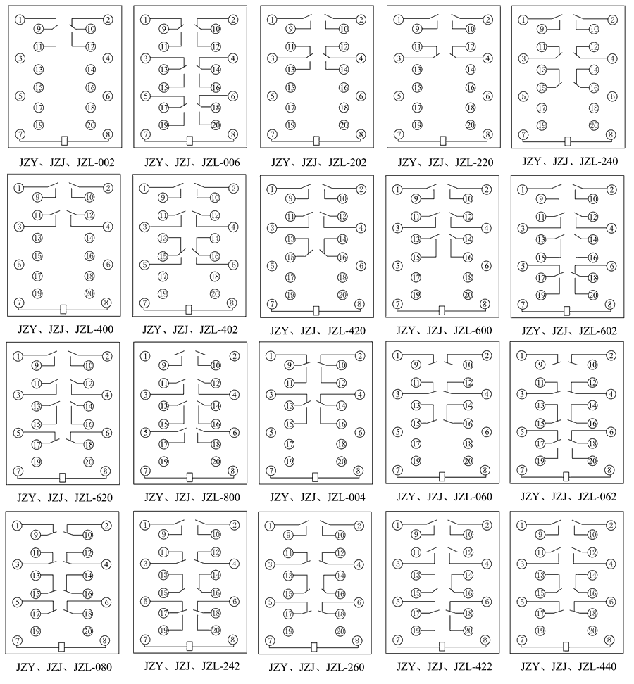 JZY-620内部接线图