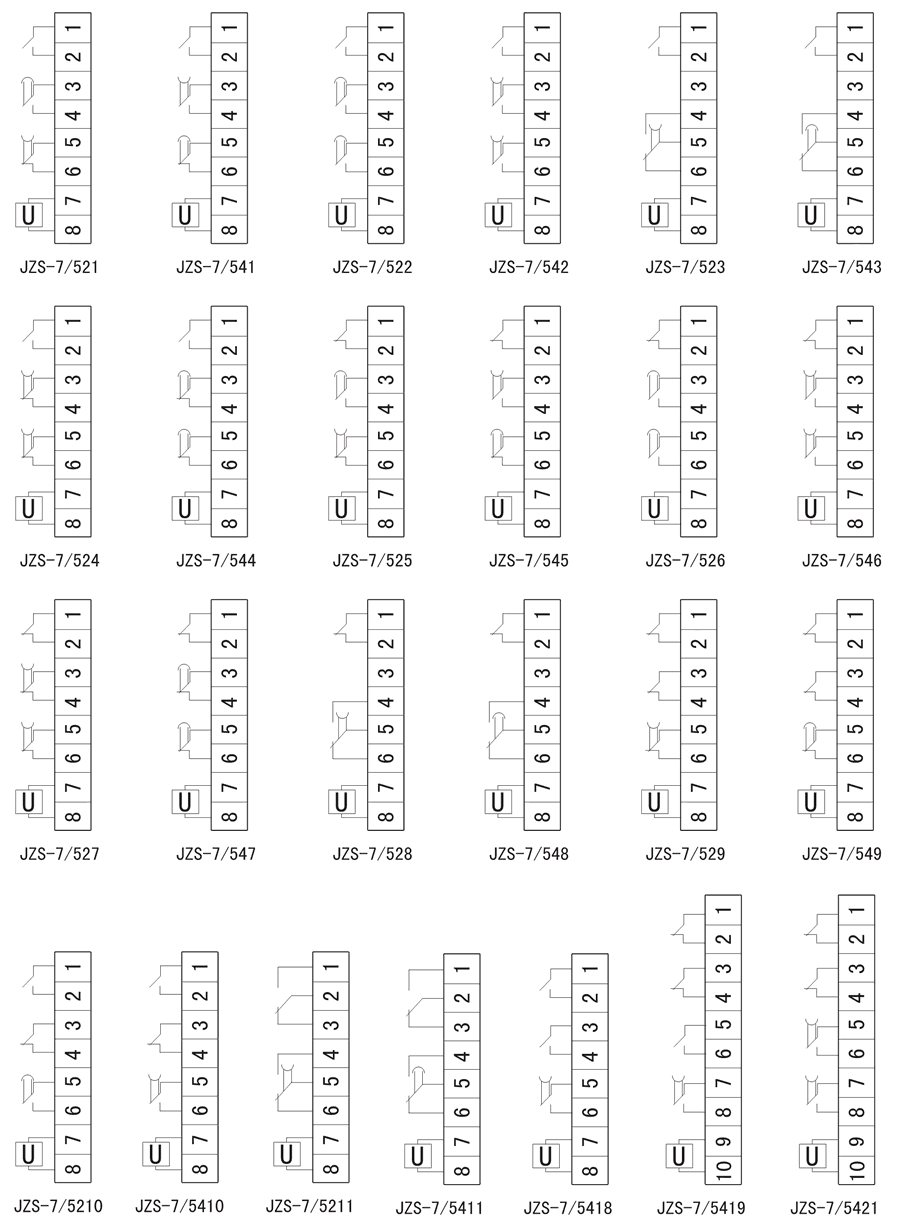 JZS-7/541内部接线图