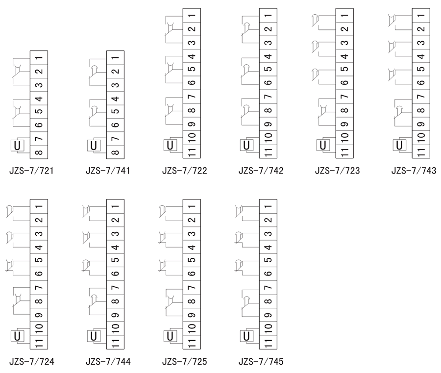 JZS-7/724内部接线图