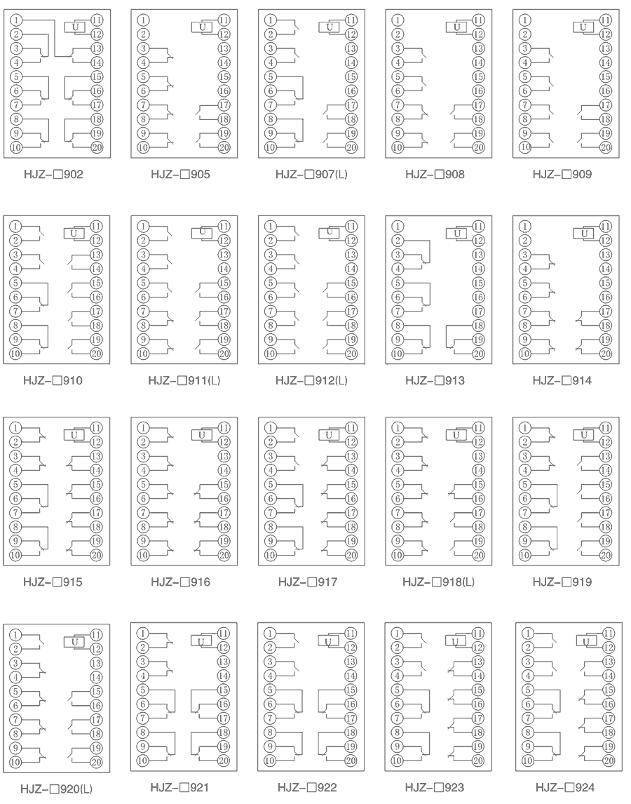 HJZ-Y920内部接线图