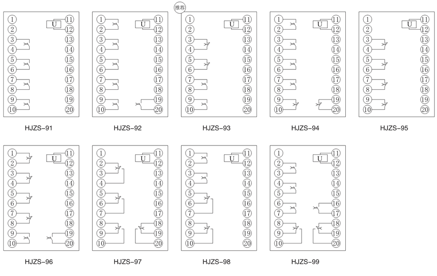 HJZS-95内部接线图