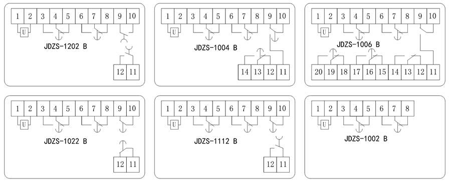 JDZS-1002B内部接线图