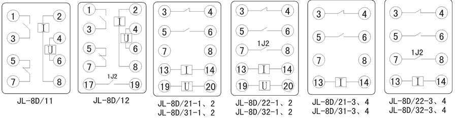 JL-8D/21-2内部接线图