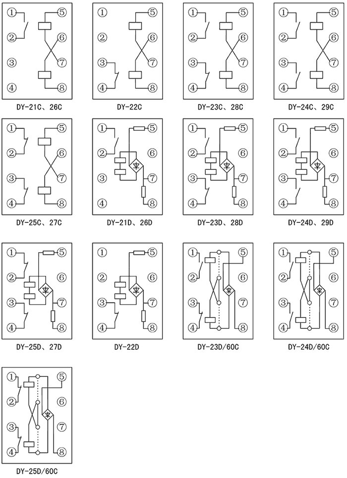 DY-28D内部接线图