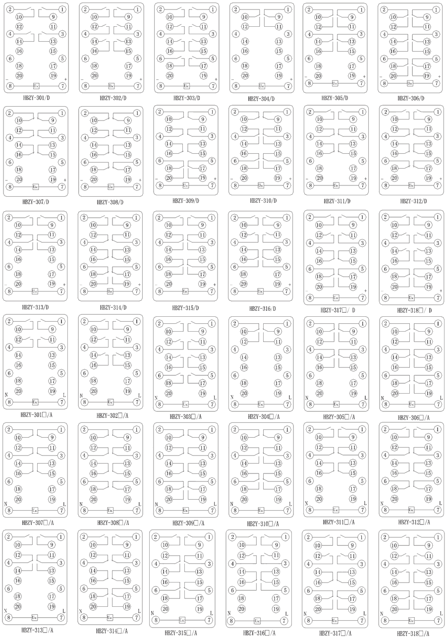 HBZY-308内部接线图
