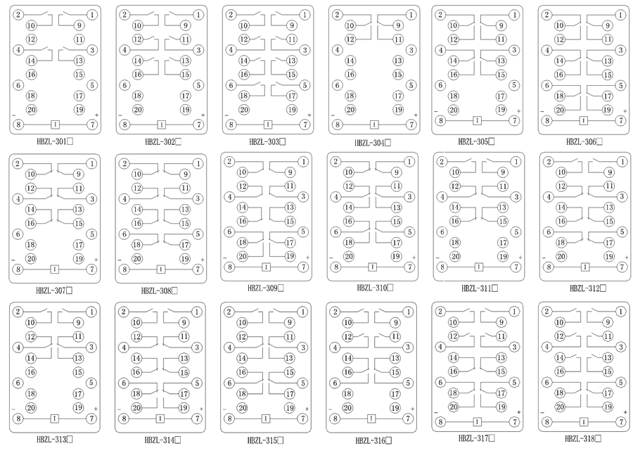 HBZL-303内部接线图