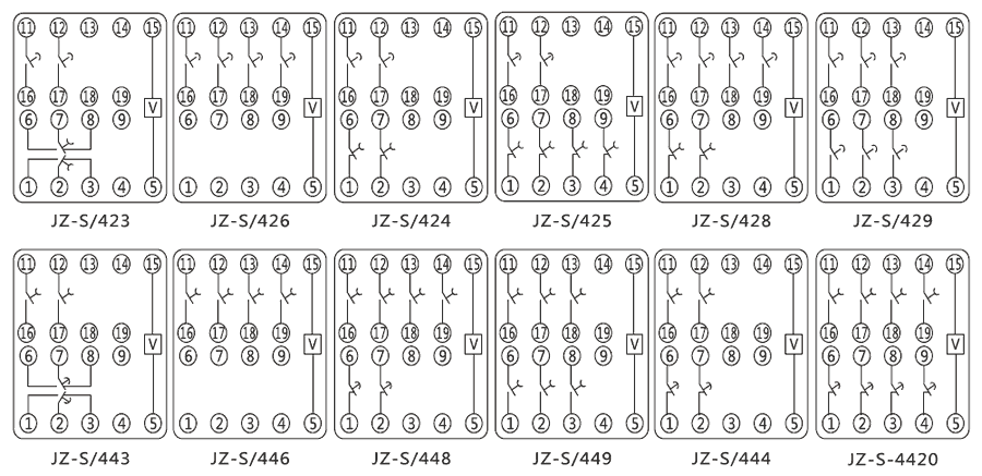 JZ-S/423内部接线图