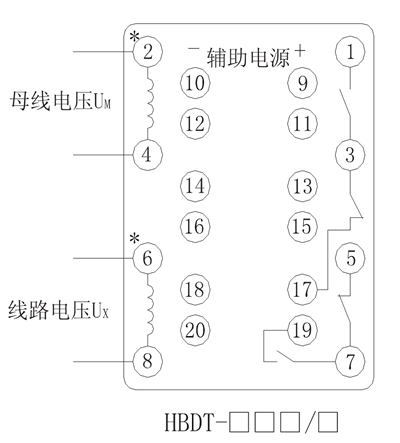 HBDT-24A/1内部接线图