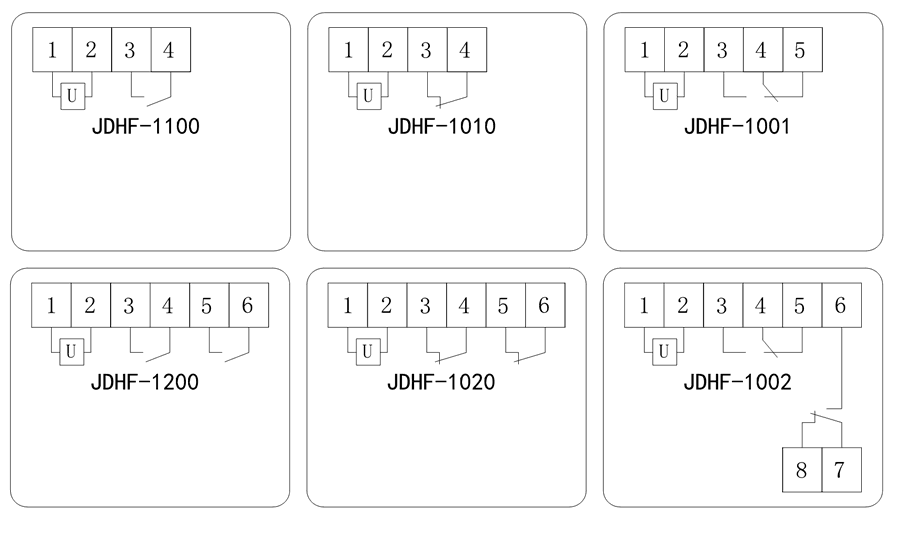 JDHF-1010内部接线图