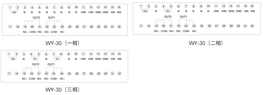 WY-31B1内部接线图