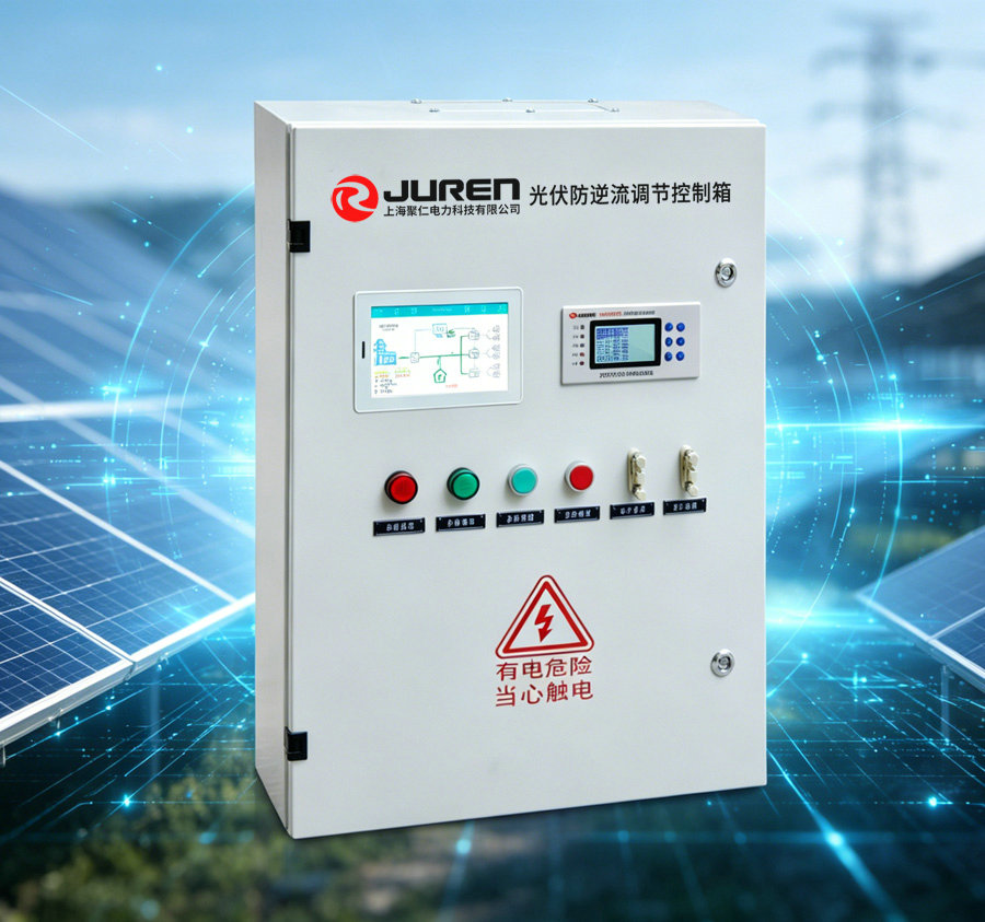 聚仁电力柔性调节防逆流调节控制箱